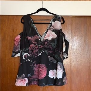 Grandi Flora Top NWOT